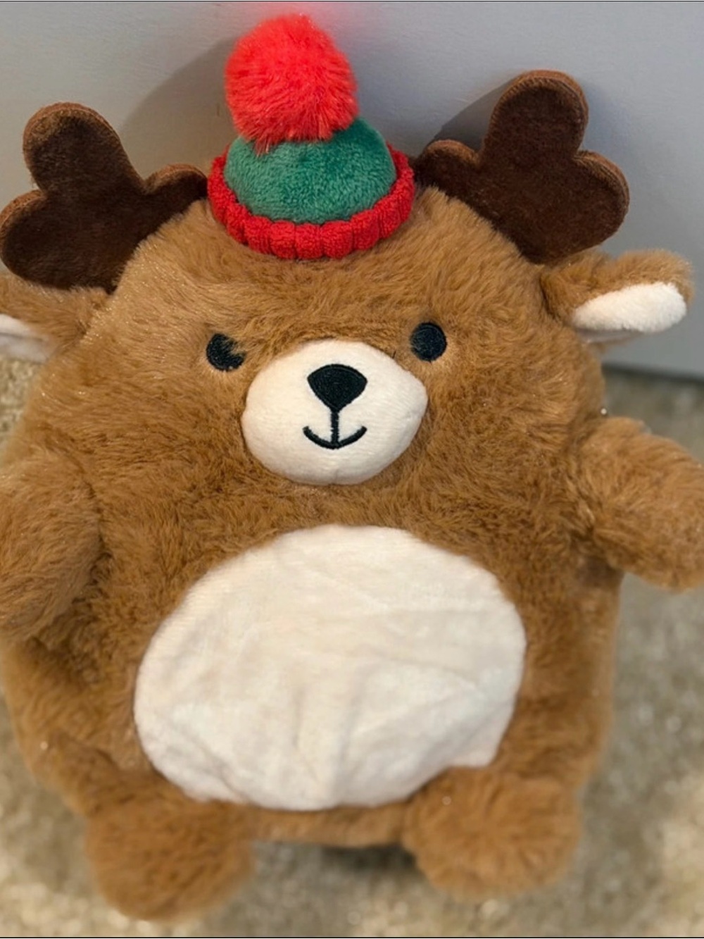 reindeer Plush with Zipper pouch